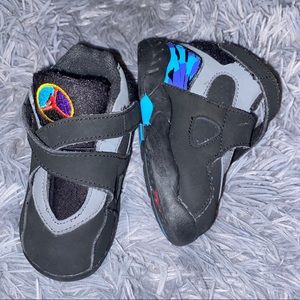 Jordan 8 aqua toddler